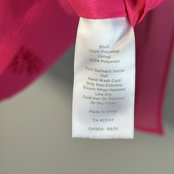 NWT RSVP by Talbots Pink Tank Blouse Top Size SP - Picture 6 of 9